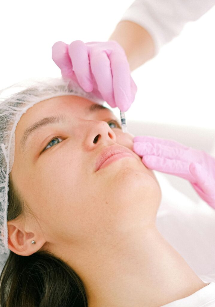 Botox Behandlung für vollere Lippen