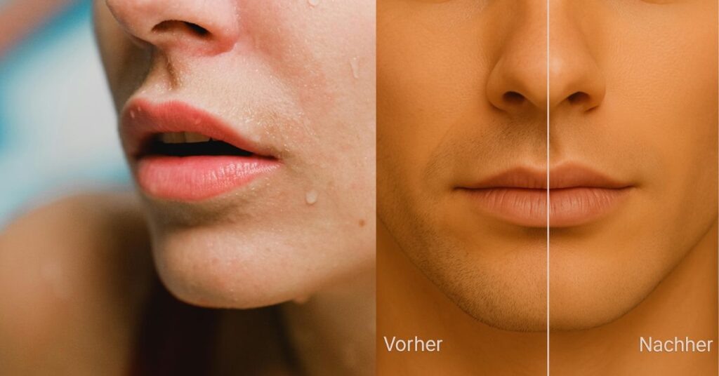 Vorher-Nachher Ergebnisse einer Botox-Behandlung bei Mann und Frau