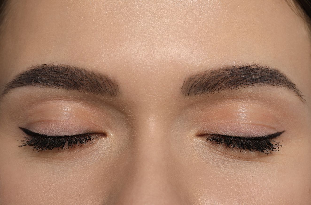 powder brows permanent make-up