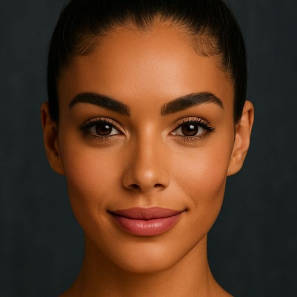 Natürlicher Look nach einer Behandlung