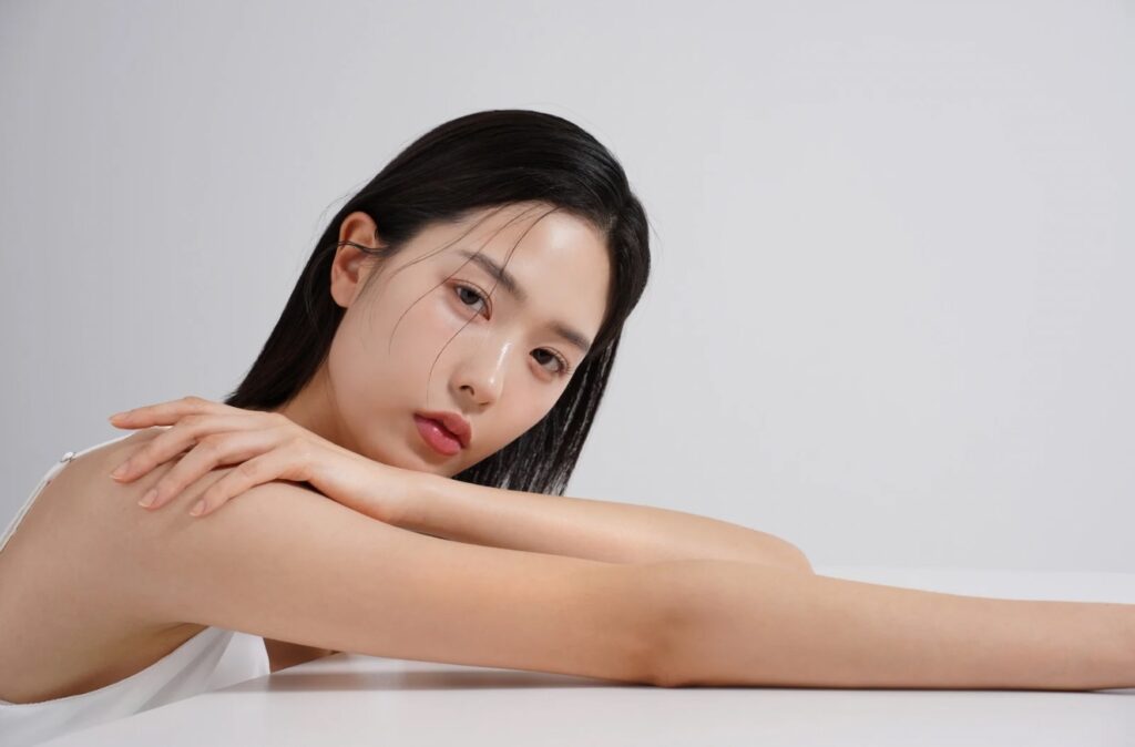 Glass skin körperbehandlung