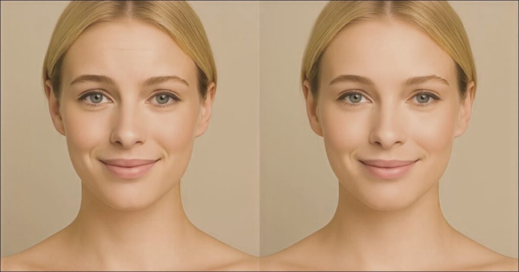 Vorher Nachher Ergebnis Full Face Botox